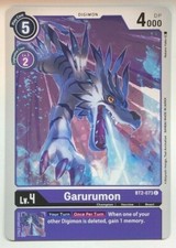 Garurumon #ST-06 Prices | Digimon Series 1 Starter | Digimon Cards