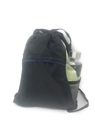 Drawstring Backpack Rucksack Totes Sack Pack Bags Shoulder Straps Light Weight - Picture 7 of 21