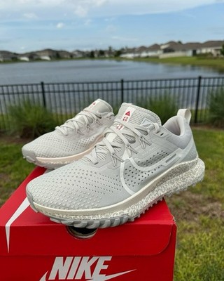 * 8.5 MEN'S NIKE REACTX PEGASUS TRAIL 4 LIGHT BONE / SAIL FZ3778-072