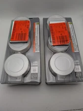 2x Commercial Electric 3-Pack LED Multi-Color Changing Puck Light Kit W/ Remote