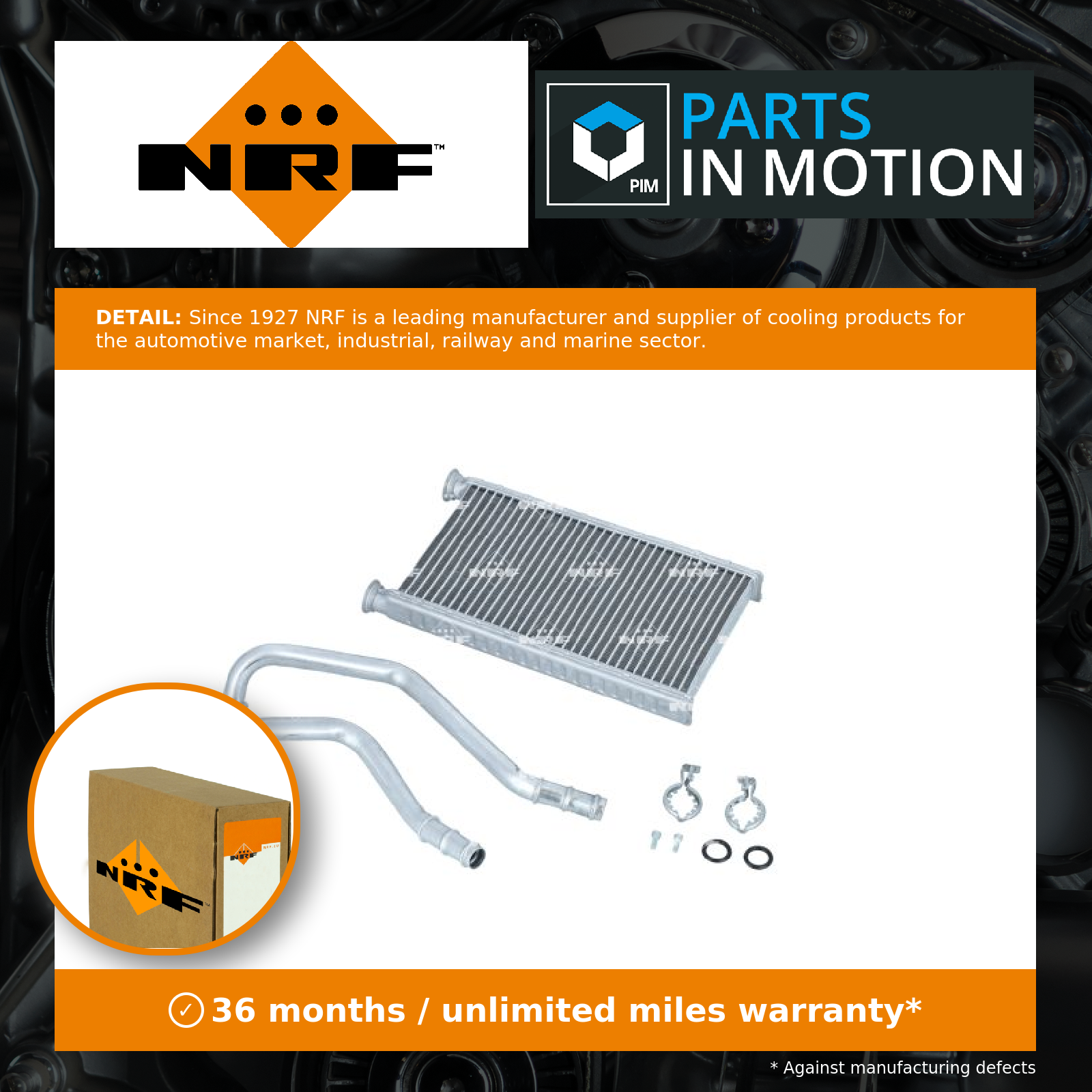 Heater Matrix fits MERCEDES C63 AMG 4.0 2014 on M177.980 Exchanger Interior NRF