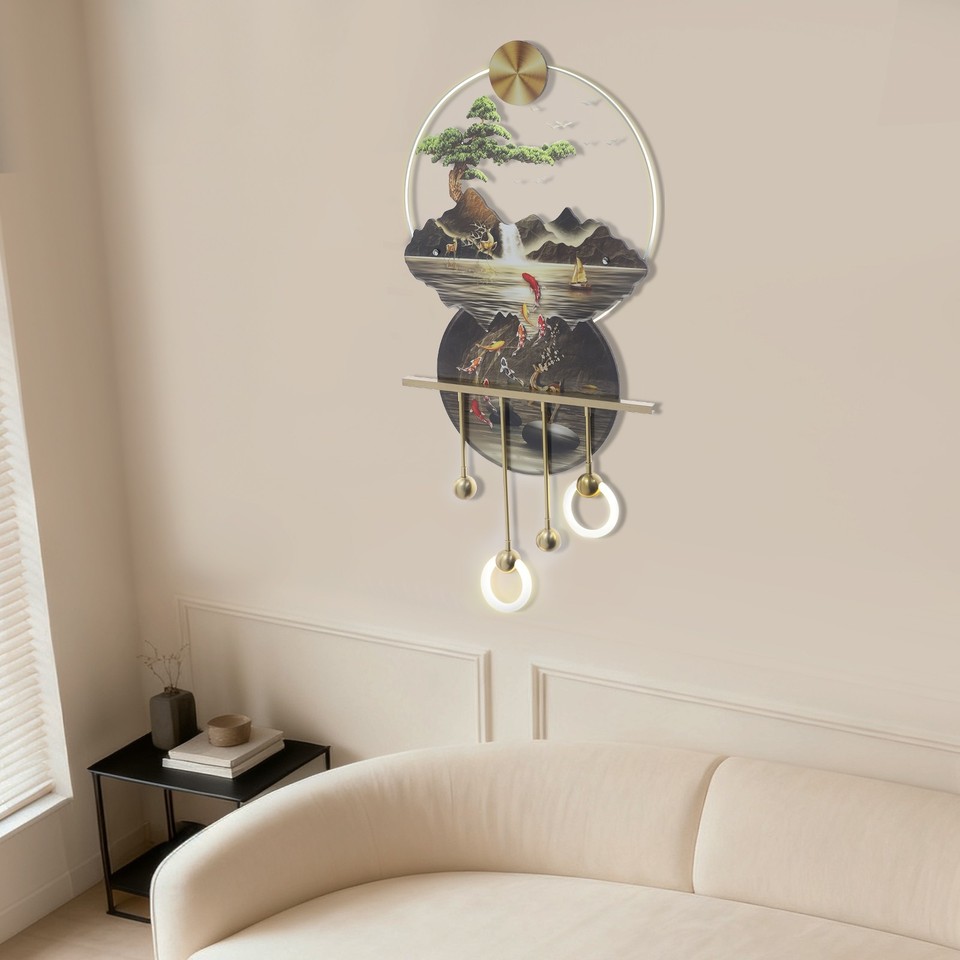 LED Light Decor Wall Art 3D Art Wall Decor with Light Decors Walls ...