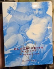NEW In Box RARE Elton John Large Candle In ESTATE Slatkin/ Bath & Body Works