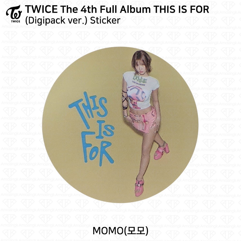 TWICE 4th Full Album THIS IS FOR Photobook / Digipack ver