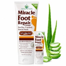 Miracle Foot Repair Cream 8 oz 1 oz Repairs Dry 9 Ounce Pack of 1