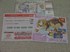 Canvas Sepia motif flyer Canvas DreamCast Japan 2s