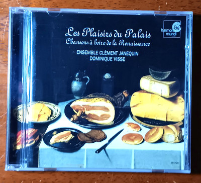 Les Plaisirs Du Palais: Franco-Flemish Drinking Songs Promo CD ~ 2001 Import