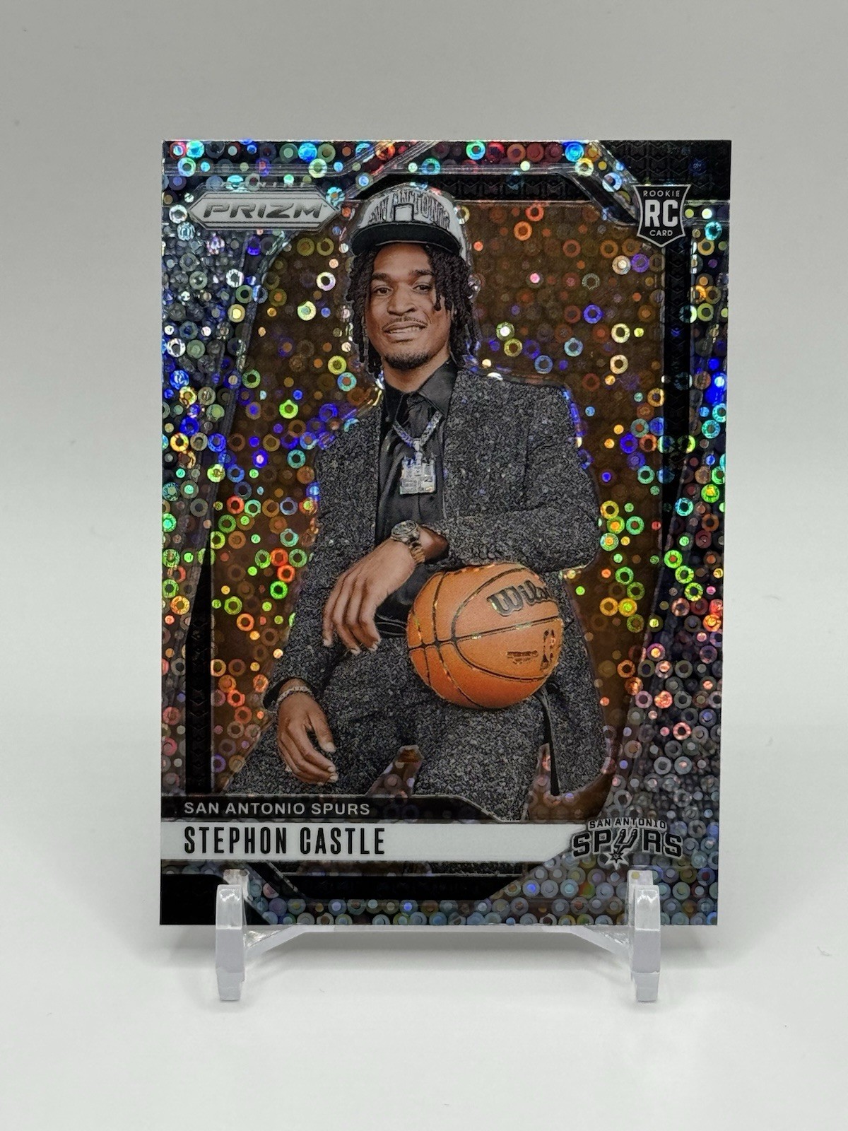 2024-25 Panini Prizm - Rookie Variation Stephon Castle RC #234 Fast Break Prizm