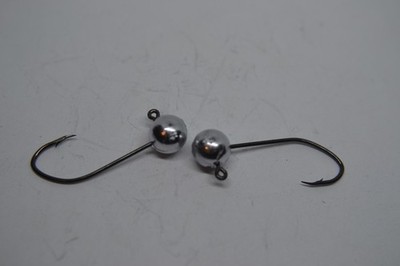 3/32 #4 BALL JIG HEAD NO COLLAR 32500BN SICKLE MUSTAD HOOKS    100 COUNT
