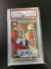 2019 Panini XR Mecole Hardman Auto Patch Rookie /10 RPA Kansas City PSA8/10 Auto