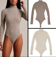 Abercrombie & Fitch Lot Of 2PC Ribbed Turtlen...