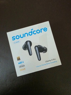 Soundcore Anker Liberty 4 Pro True Wireless Noise Cancelling Headphones  - Black