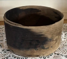 Antique Bentwood Dry Measure Wooden Pantry Box Primitive Cottagecore