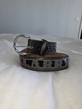 Kona Kut By Nocona Belt w/Name "LARRY"