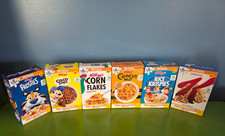 Kelloggs Pack Jigsaw Mini Puzzle Set of 6 - 50 Pc Cereal Box Gift 2020 NEW