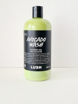 LUSH Cosmetics Kitchen Exclusive Avocado Wash Shower Gel 16.9 oz NEW