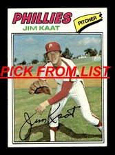 1977 Topps Baseball #4-325 EX/EX-MT Pick From List ALL PICTURED kk3