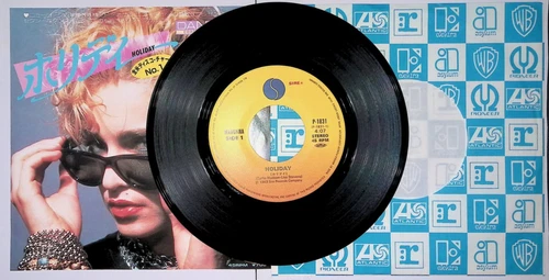 Madonna - Holiday/I Know It Japan 7" 1983 I Know It Sire P-1831 Rare EXCELLENT