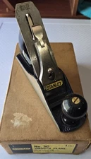 Vintage STANLEY BAILEY No. 3C SMOOTH PLANE IN BOX USA