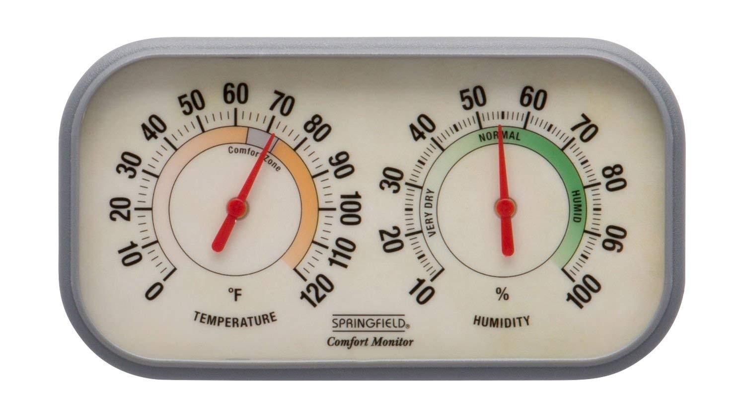 - Humidity Meter & Thermometer, No Batteries