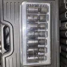 SNAP-ON TOOLS 7 PIECE 3/8 DRIVE METRIC SHORT SWIVEL IMPACT SOCKETS 207IPFM