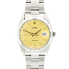 Rolex Vintage Mens Watch Oysterdate Precision Champagne Dial 6694 RW0698 (1978)