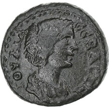 #1270505 Lydia, Julia Domna, &AElig;, 193-217, Tabala, Bronze, SS+