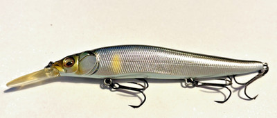 Megabass Ito Vision Oneten Plus 1 Wobbler, Jerkbait, Kunstköder, 11cm Suspending