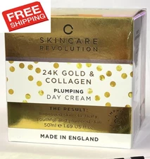 Skincare Revolution 24k Gold & Collagen Plumping Day Cream