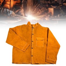 Welding Apron Welding Jacket Work Shop Coat Heavy Duty Men Women Multipurpose