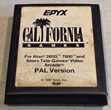 CALIFORNIA GAMES ATARI 2600 7800