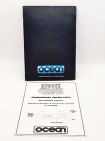 1994 AMIGA CD 32 VIDEO GAME - OCEAN KID CHAOS INSTRUCTION MANUAL & LEAFLET ONLY