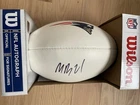 Malcolm Butler Autographed Football New England Patriots With PSA COA Super Bowl