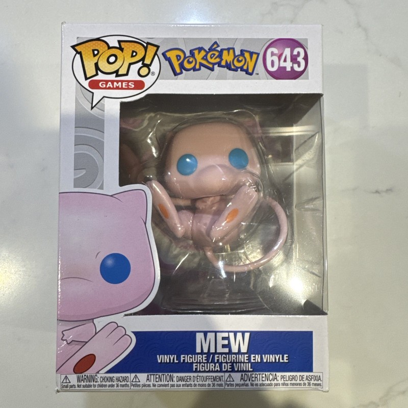 BRAND NEW Funko Pop Games Pokemon - Mew Vinyl Figure