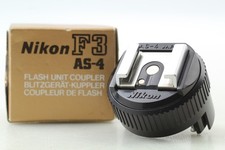   Unused  Nikon AS-4 Flash Unit Hot Shoe Gun Coupler For F3 F3HP F3T Japan 904