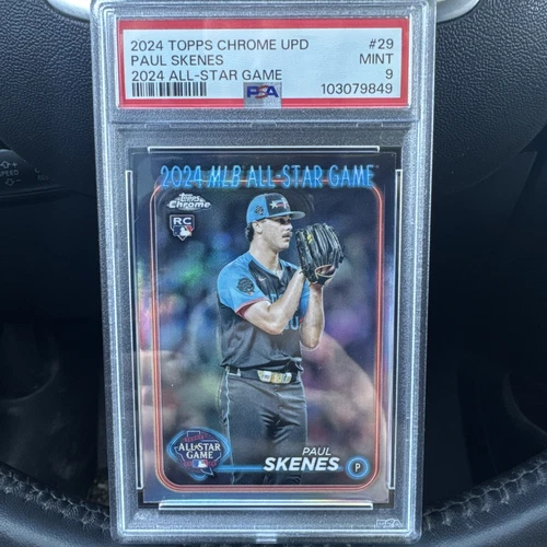 2024 Topps Update Paul Skenes Rookie RC #ASG29 PSA 9 Mint Pirates All-Star