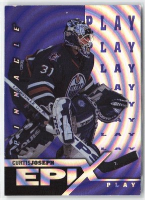 1997-98 Pinnacle - Epix Curtis Joseph #E17 Purple Play