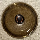 Pyrex Vision V-1.5-C Amber Glass Replacement Lid 6.5"