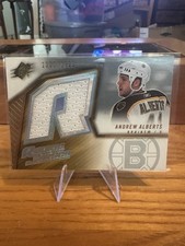 2005-06 SPx - Rookie Jersey Andrew Alberts #137 /1999 (MEM, RC)