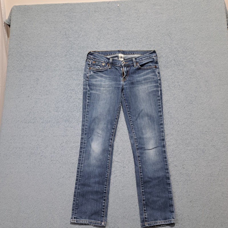 Lucky Brand Jeans Womens Size 6 Blue Denim Casual Straight Leg Outdoor