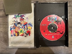 Super Puzzle Fighter II Turbo (Sega Saturn, 1997) CIB