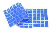 Silicone Keyboard Cover Skin Compatible for Dell Latitude 5500 15" Blue 3