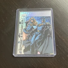 2025 Skybox Metal Universe Batman Gotham & Gotham Girl #54 Retribution Parallel