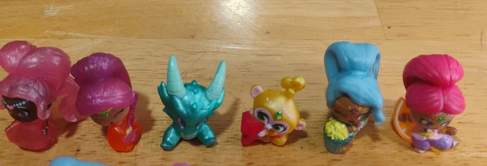 Lote de 50 mini figuras Shimmer Shine Teenie Genie cabello opaco mezclado y más... Foto 4 de 4