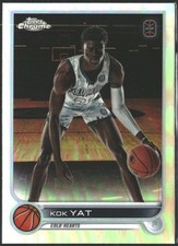 2022-23 Topps Chrome Overtime Elite #97 Kok Yat Refractor