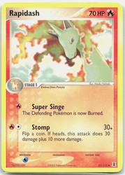 Rapidash 52/113 EX Delta Species