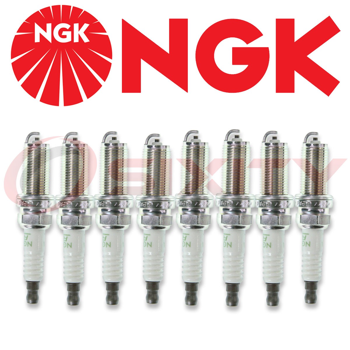 SET OF 8 NGK 6376/LFR5A-11 V-POWER PREMIUM COPPER SPARK PLUGS