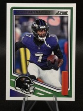 2025 Score 201 Rashod Bateman Baltimore Ravens