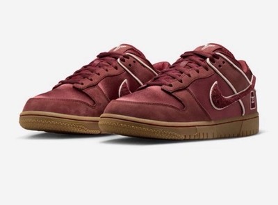 NIKE DUNK LOW KOBE PROTRO TEAM RED Lower Merion Size 8.5 UPS LABEL CREATED   