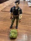 Vintage GI Joe 1985 Flint Incomplete.No Shotgun Or Filecard